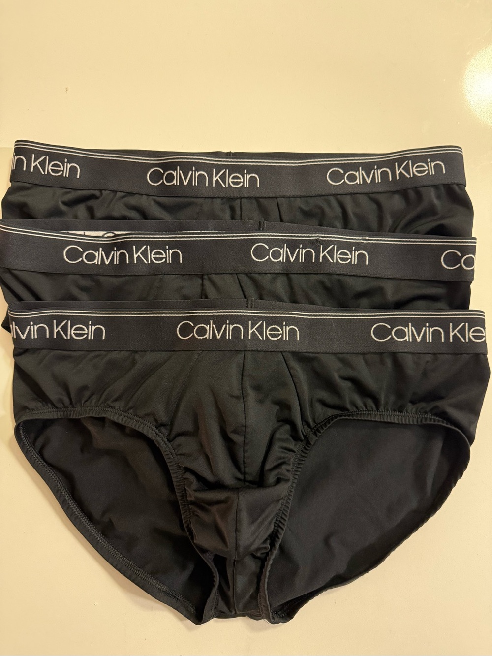 Calvin Klein Black Men's Briefs - Pack of 3